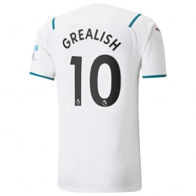 Manchester City Jack Grealish 10 Auswärts Trikotsatz 2021-2022